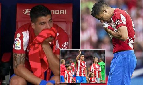 Antoine Griezmann czule żegna się z Luisem Suárez